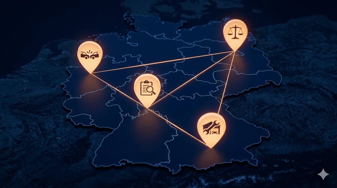 Schadenpartner24 im Einsatz: professioneller Service im Schadenfall